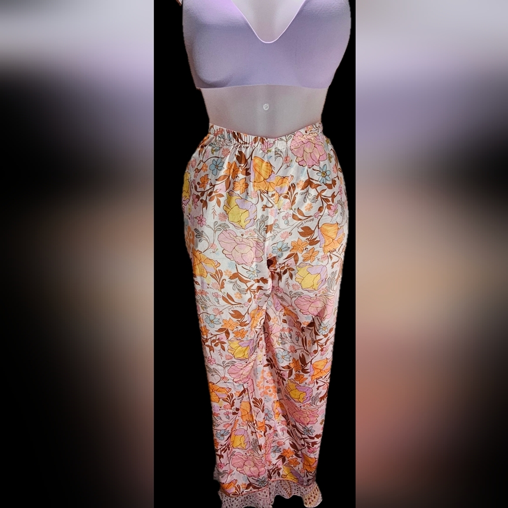 Victoria Secret Floral Print Pajama Pants - Picture 3 of 5